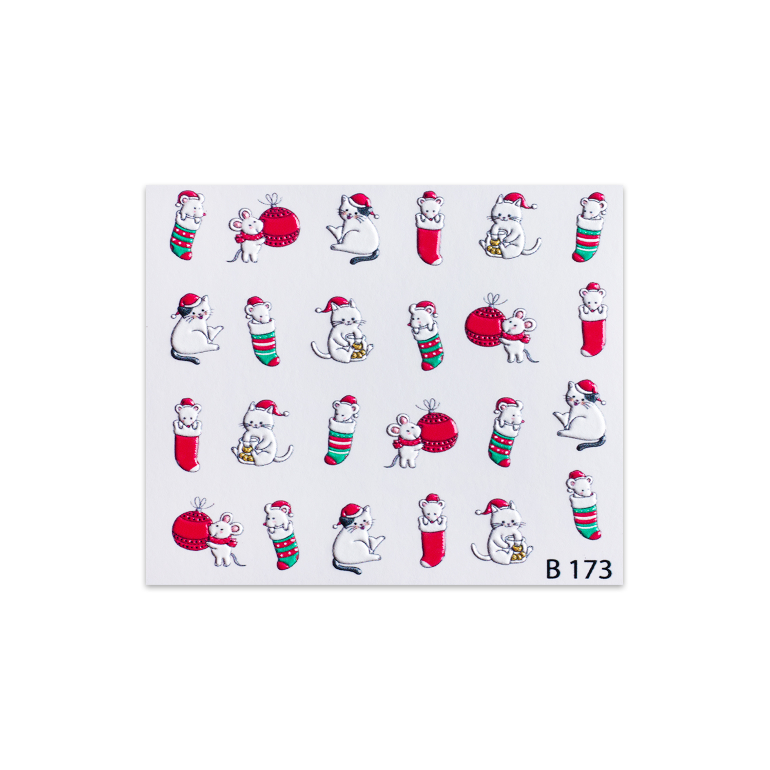 اسلایدر طراحی ناخن مدل B173