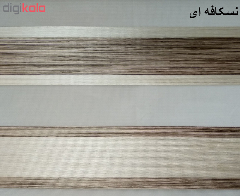 پرده زبرا زیو کد 201924 سایز 180 × 140 سانتی‌ متر