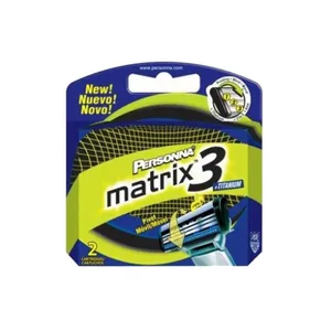 تیغ یدک پرسونا مدل Matrix3 بسته 2 عددی