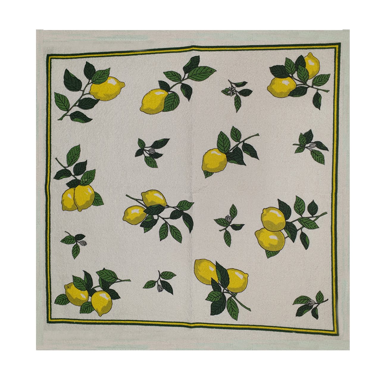 حوله آشپزخانه آکیپک مدل Lemon سایز 50x50 سانتی‌متر
