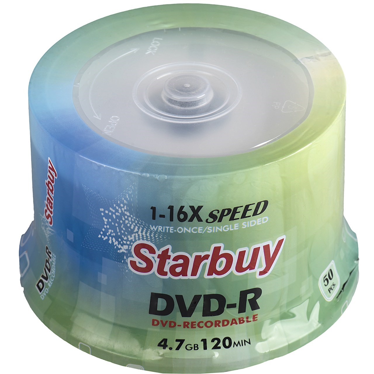 دی وی دی خام استاربای مدل DVD-R - بسته 50 عددی