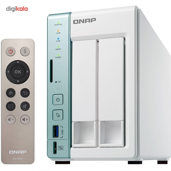 ذخیره ساز تحت شبکه کیونپ مدل TS-251A-2G بدون دیسک