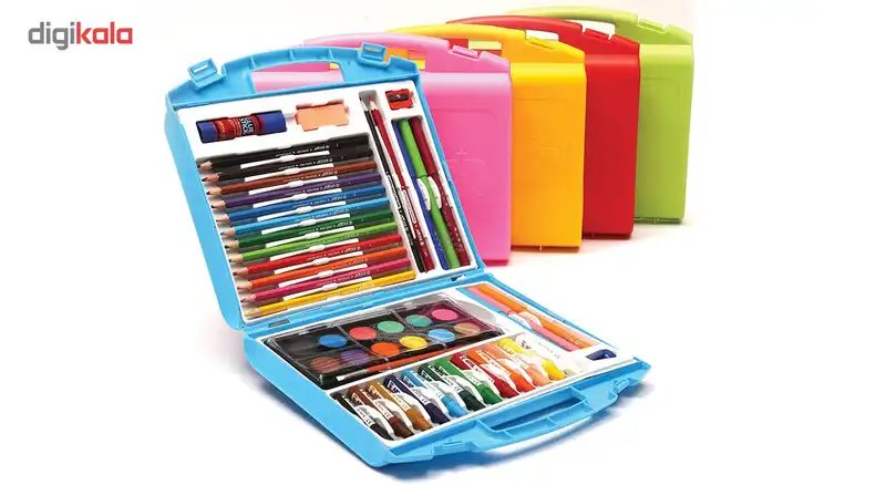ست نقاشی 48 تکه آریا مدل Briefcase