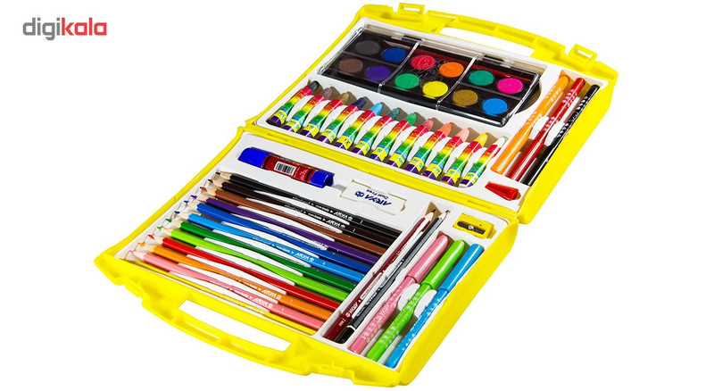 ست نقاشی 48 تکه آریا مدل Briefcase