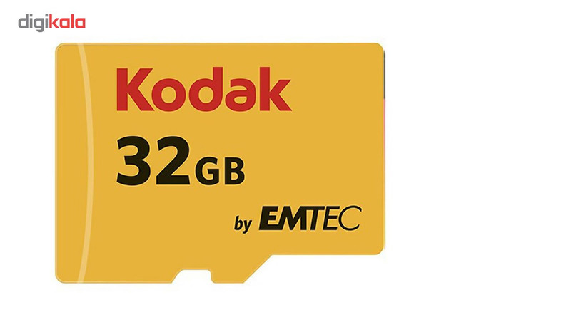 کارت حافظه microSDHC کداک استاندارد UHS-I U1 کلاس 10 سرعت 85MBps ظرفیت 32 گیگابایت