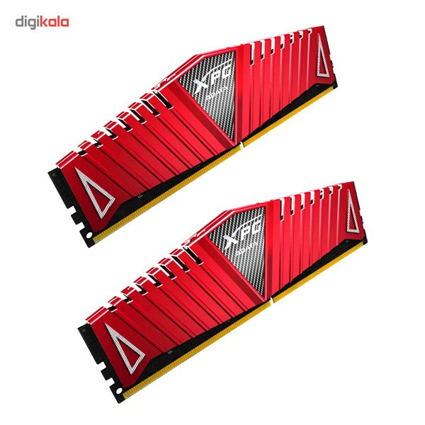 رم دسکتاپ DDR4 دو کاناله 2400 مگاهرتز CL16 ای دیتا مدل XPG Z1 ظرفیت 16 گیگابایت
