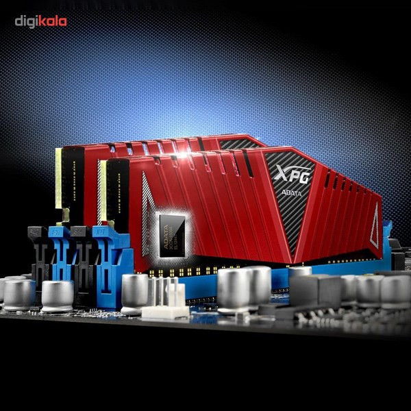 رم دسکتاپ DDR4 دو کاناله 2400 مگاهرتز CL16 ای دیتا مدل XPG Z1 ظرفیت 16 گیگابایت