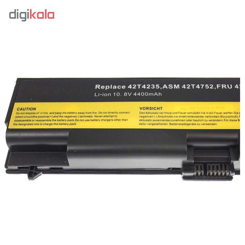 باتری لپ تاپ 6سلولی مدلLE-41 مناسب برای لپ تاپ لنووThinkPad T410/ T420 /T510 /T520