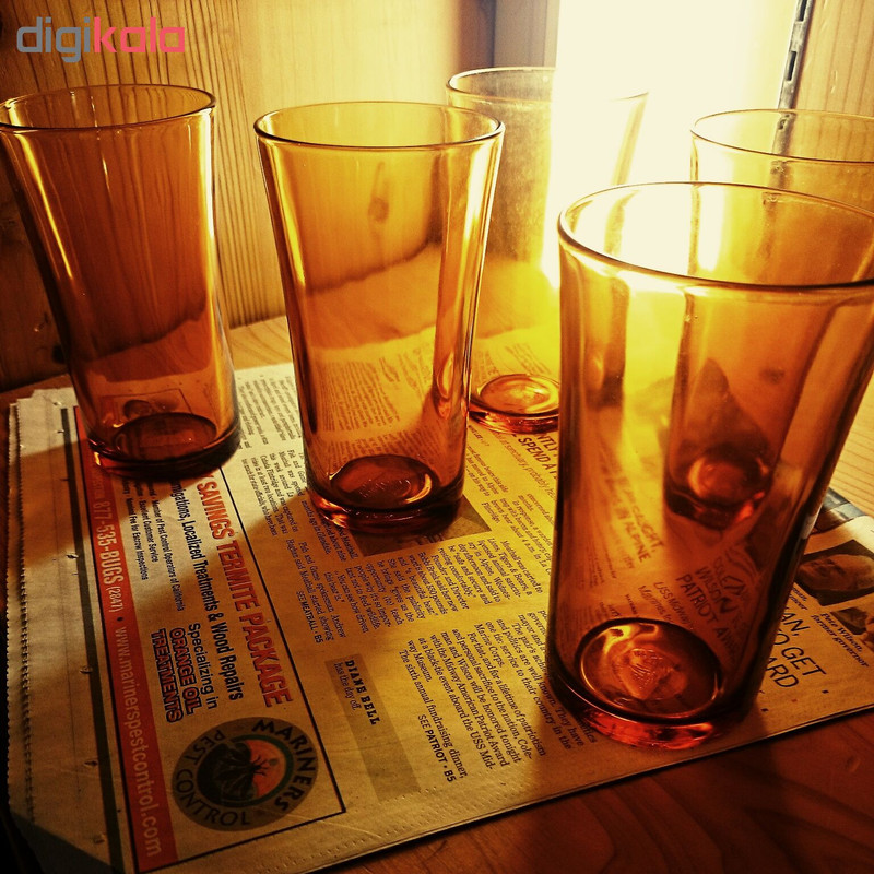 لیوان دورالکس مدل Gobelet Tumbler بسته 6 عددی لیوان دورالکس مدل Gobelet Tumbler بسته 6 عددی