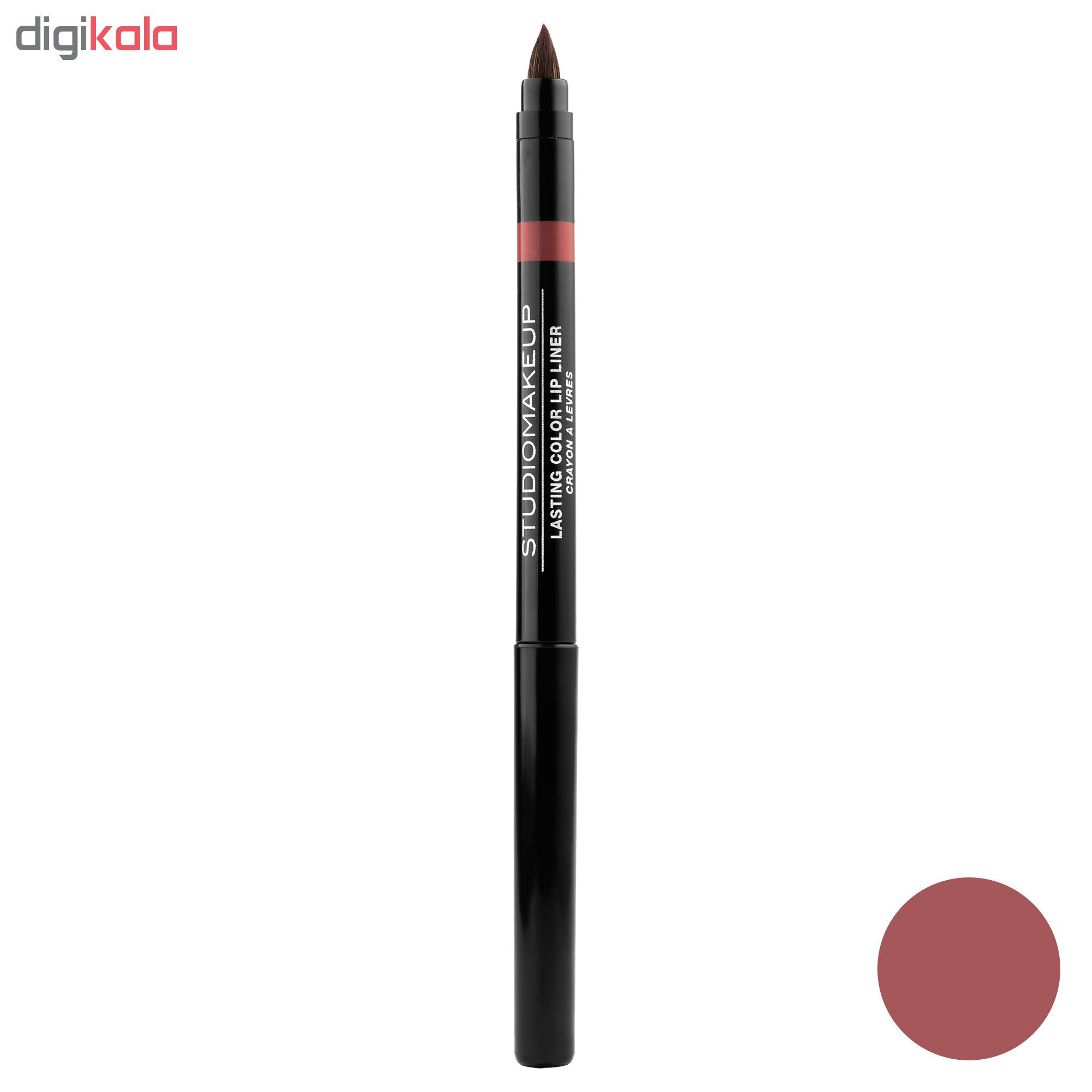 مداد لب استودیو میکاپ مدل Lasting Color شماره 02 مداد لب استودیو میکاپ مدل Lasting Color شماره 02