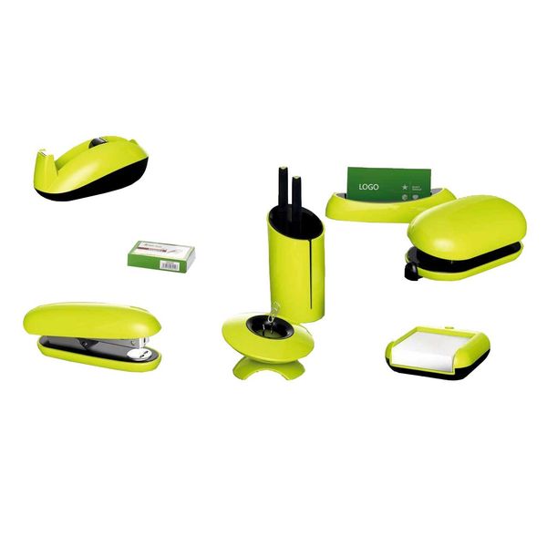 مجموعه لوازم اداری رومیزی 8 تکه سینیور مدل O2 مجموعه لوازم اداری رومیزی 8 تکه سینیور مدل O2