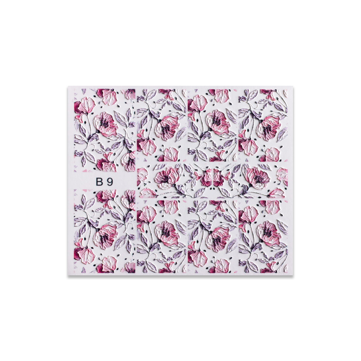 اسلایدر طراحی ناخن مدل B9