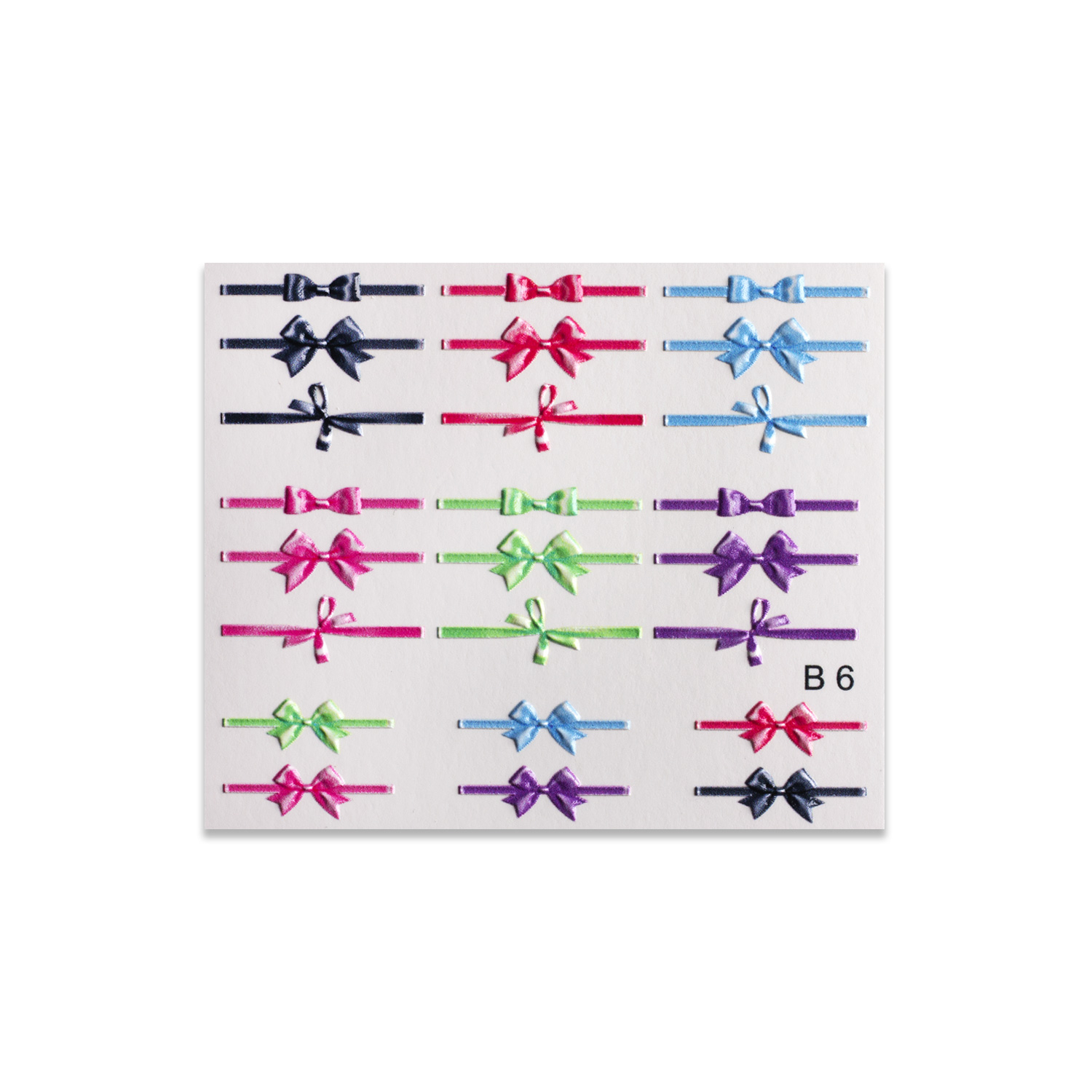 اسلایدر طراحی ناخن مدل B6