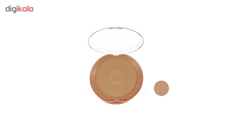 پنکیک برنز کننده گلدن رز مدل bronzing terra powder شماره 102