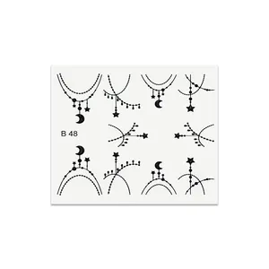 اسلایدر طراحی ناخن مدل B48