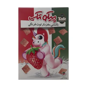 پیکوتک بالشتی مغزدار توت فرنگی تک ماکارون مقدار 375 گرم