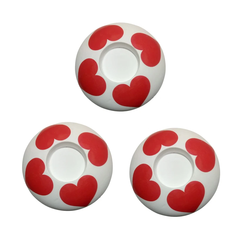 جاشمعی مدل قلب مناسب شمع وارمر بسته 3 عددی