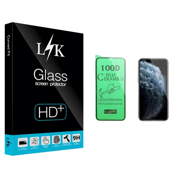 محافظ صفحه نمایش سرامیکی ال کی مدل +LITE مناسب برای گوشی موبایل اپل iPhone 11 Pro