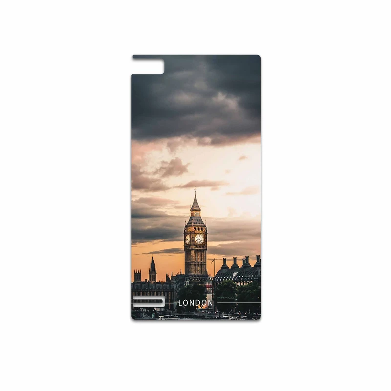 برچسب پوششی ماهوت مدل London City مناسب برای گوشی موبایل بلک بری Z3