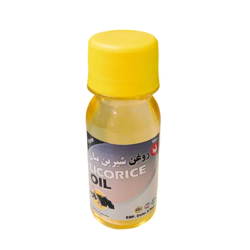 روغن شیرین بیان پامکا مدل پایه حجم 60 میلی لیتر