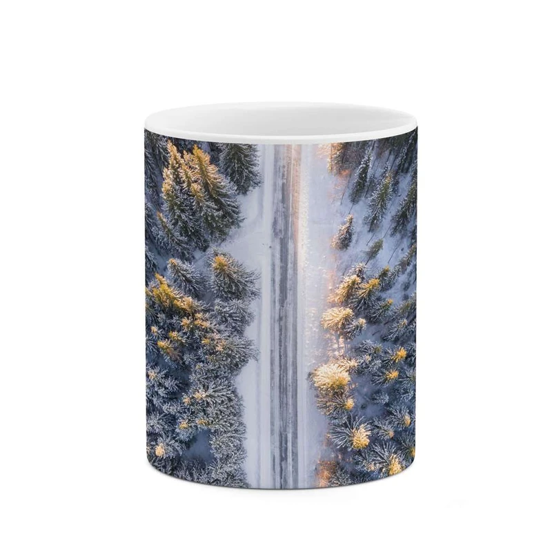 ماگ کاکتی مدل منظره برفی کد mgh14961