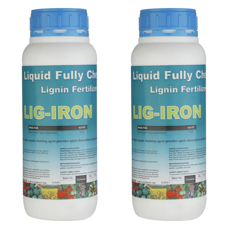 کود آهن مایع کلاته ای جی مدل LIG-IRON حجم 1 لیتر بسته دو عددی