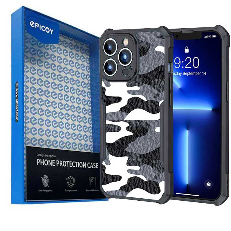 کاور اپیکوی مدل Xundd Camouflage مناسب برای گوشی موبایل اپل iPhone 14 Pro Max