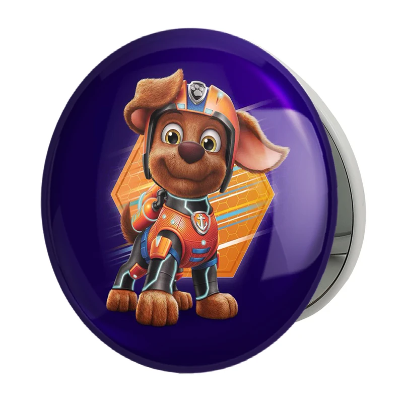 آینه جیبی خندالو طرح انیمیشن سگ های نگهبان مدل تاشو کد 26913 