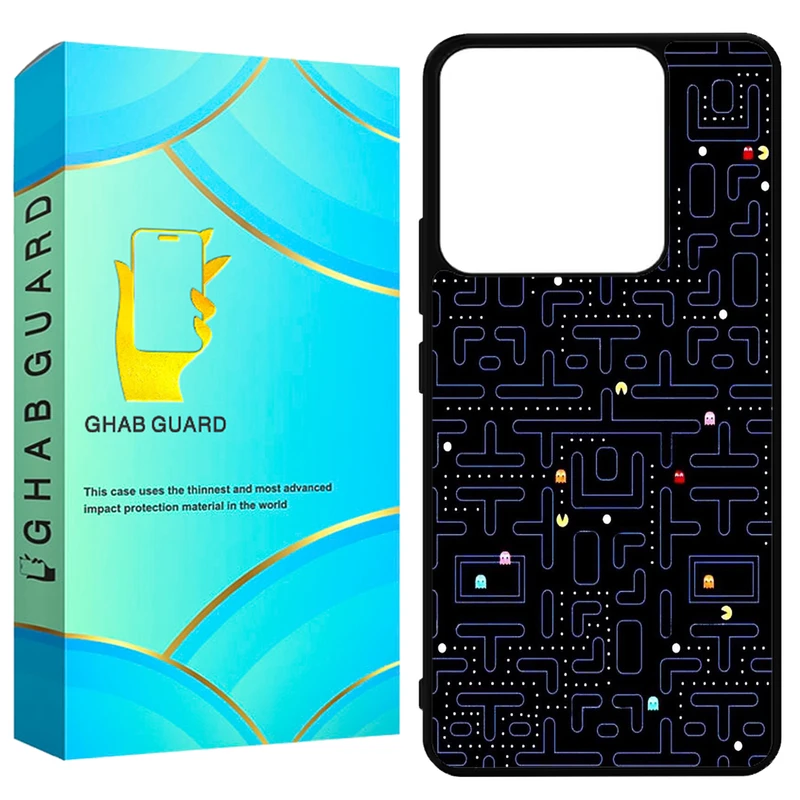 کاور قاب گارد طرح پکمن مدل G14S مناسب برای گوشی موبایل شیائومی Redmi Note 14S 4G