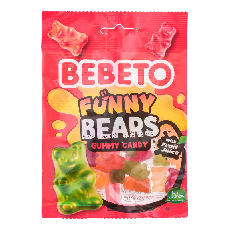 پاستیل Funny Bears ببتو - 80 گرم