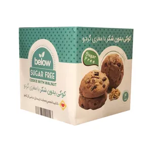 کوکی بدون شکر بیلو با مغز گردو - 180 گرم