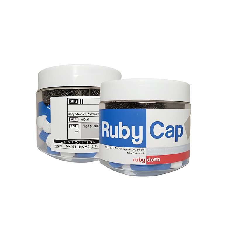 آمالکپ دو واحدی اینسی دنتال مدل Ruby Cap بسته 50 عددی آمالکپ دو واحدی اینسی دنتال مدل Ruby Cap بسته 50 عددی