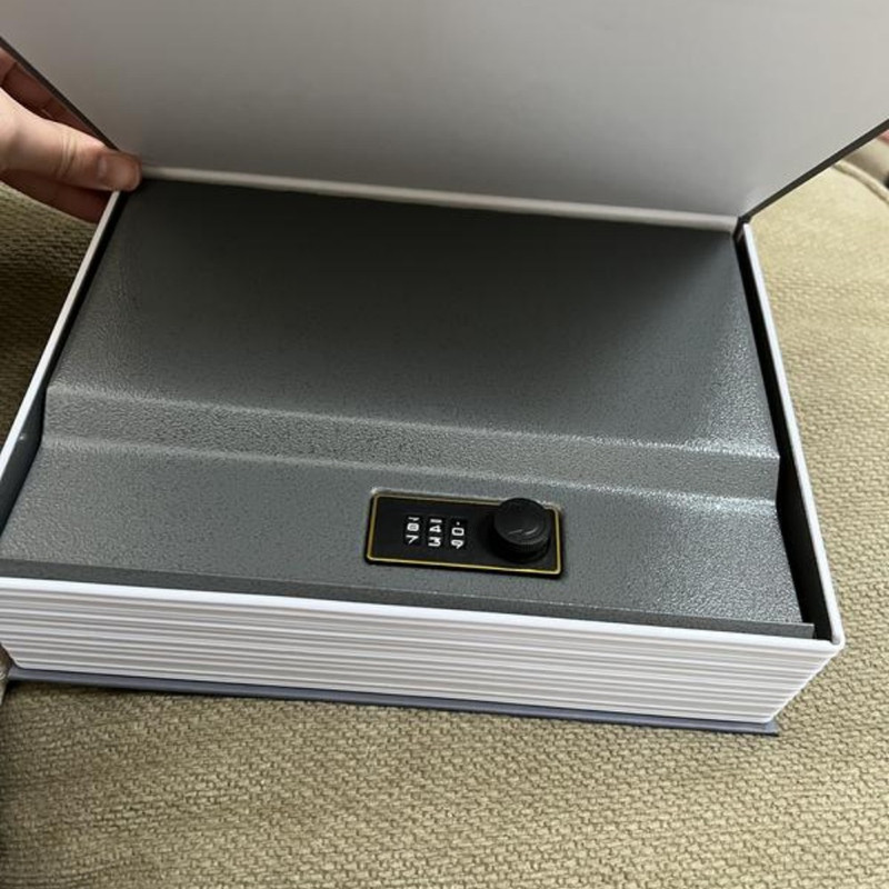 گاوصندوق مدل کتابی طرح دیکشنری قفل رمزدار وزن 1 کیلوگرم