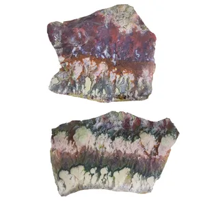 سنگ راف عقیق مدل بهاری کد g 55 مجموعه 2 عددی