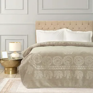 پتو کاراجاهوم طرح Elephant سایز 200x220 سانتی متر