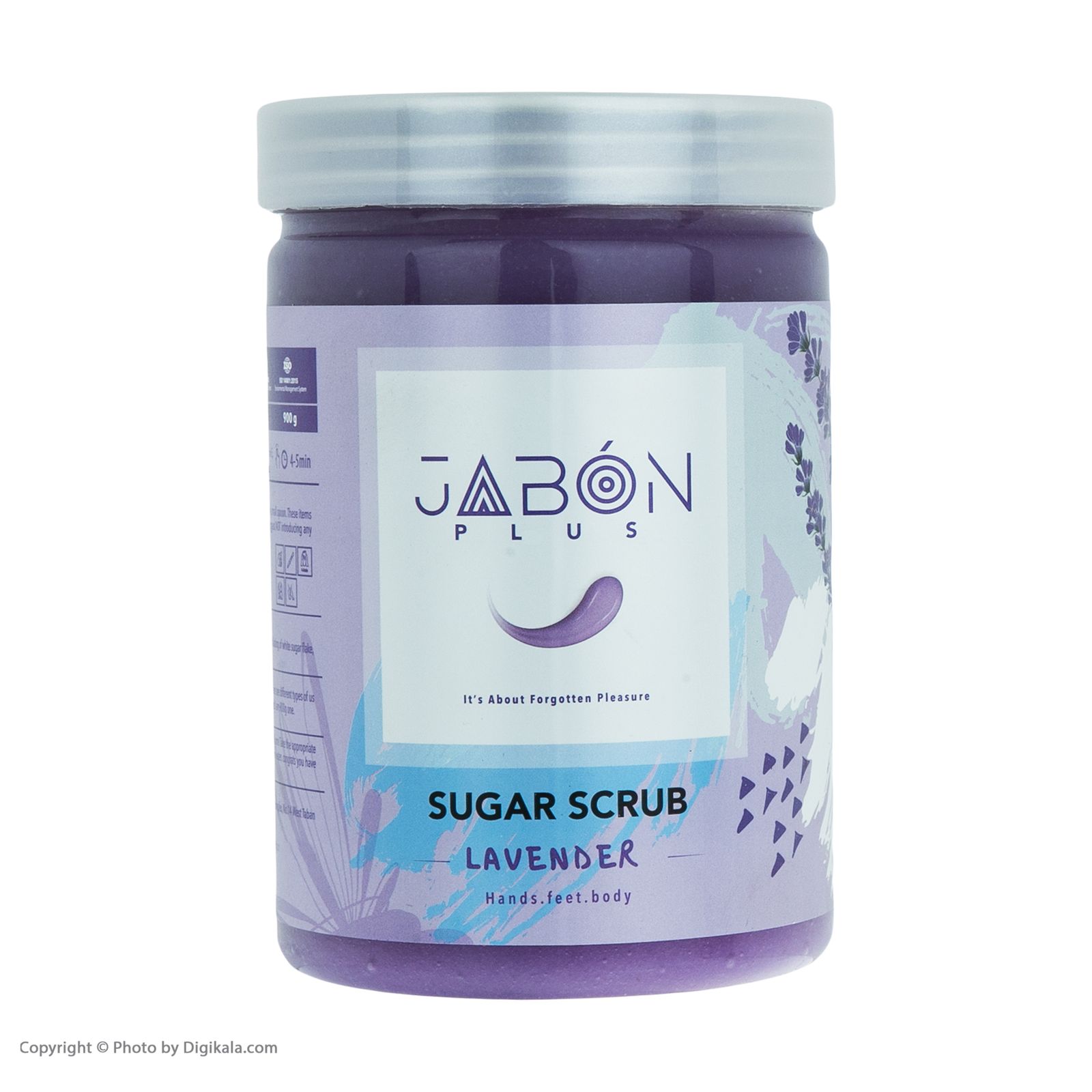 اسکراب شکری لایه بردار پوست ژبن پلاس مدل Lavender وزن 900 گرم -  - 4