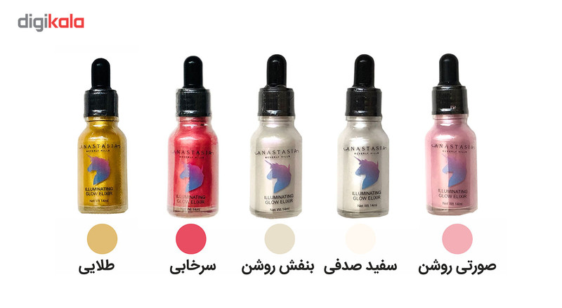 هایلایتر مایع آنا مدل Glow Elixir