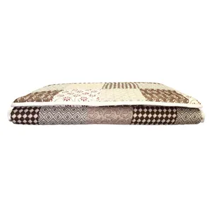 تشک سفری یک نفره مدل آرامش طرح لاله سایز 200x90