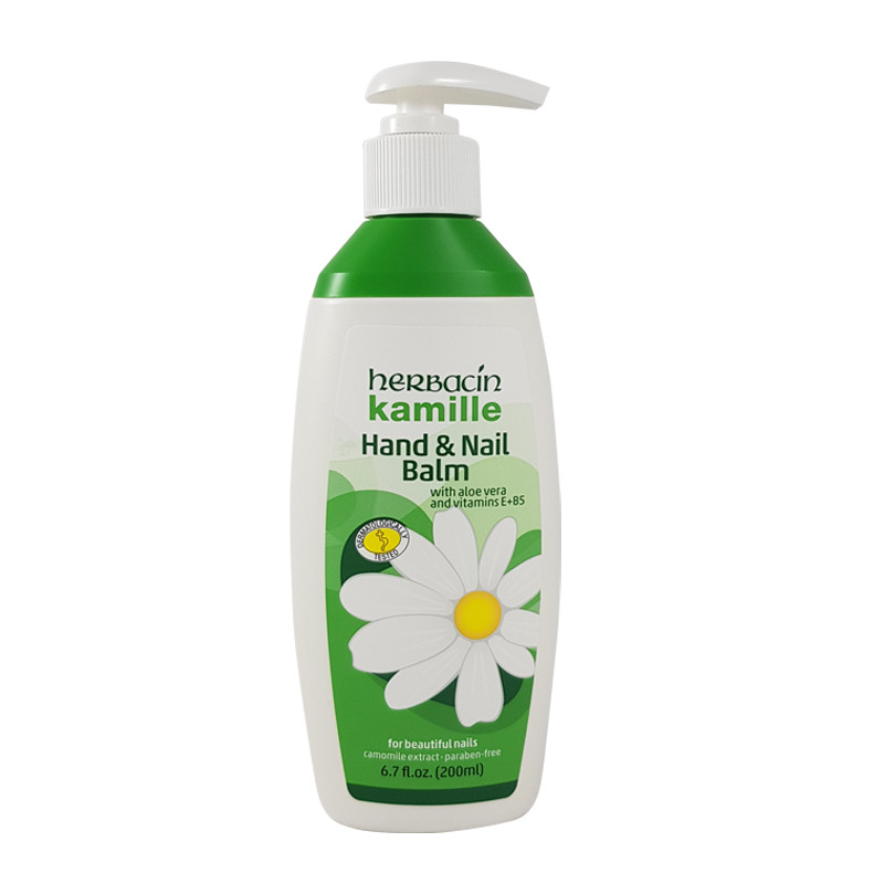 کرم مرطوب کننده دست و ناخن هرباسین مدل kamille حجم 200 میلی لیتر