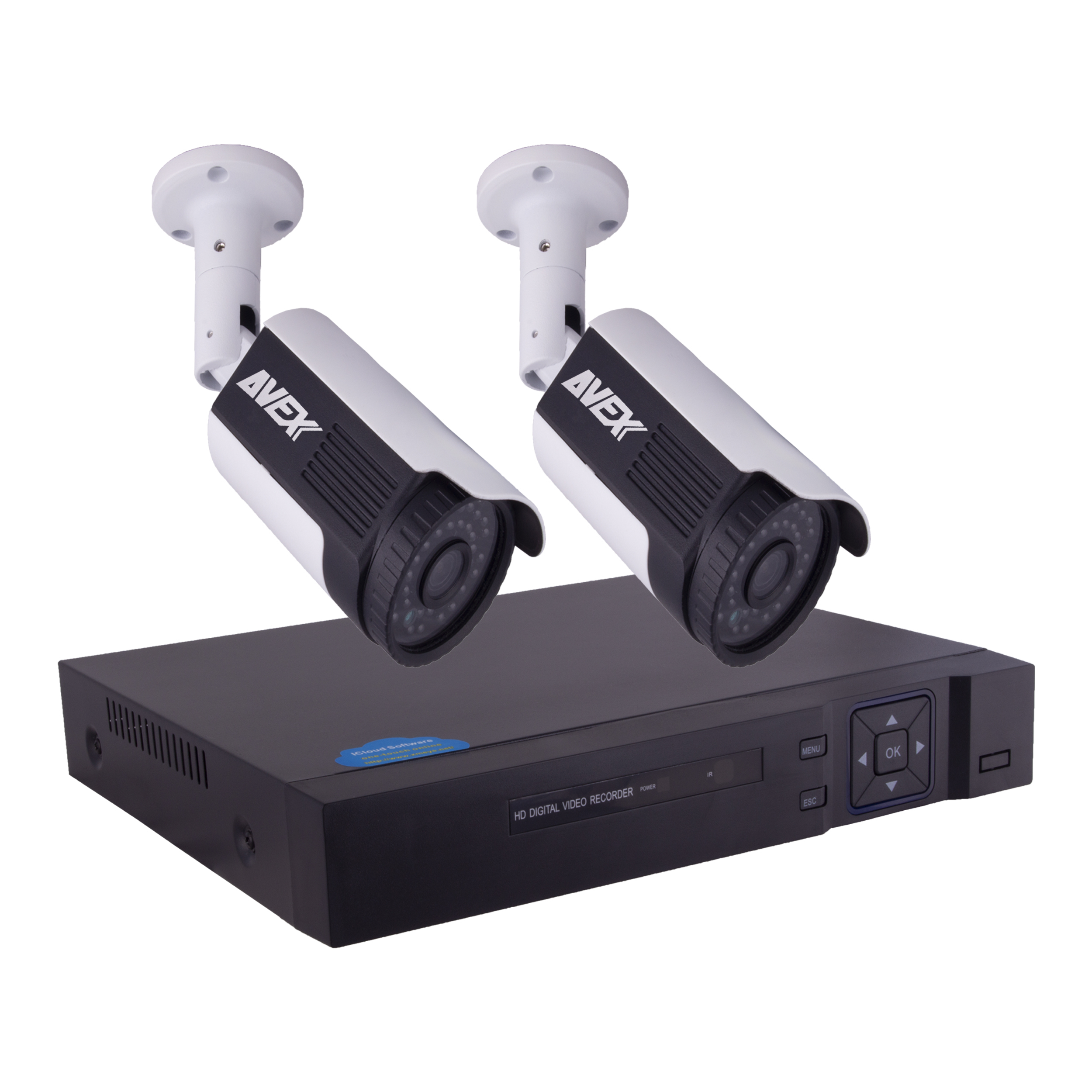 سیستم امنیتی اوکث مدل AV-218-2mp-2B