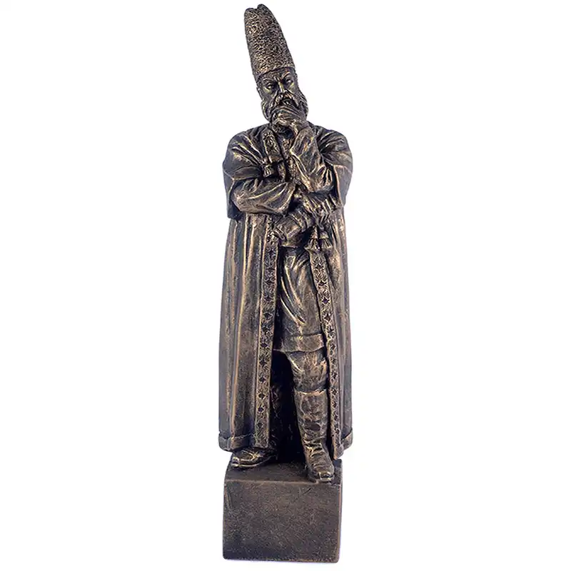 مجسمه تندیس و پیکره شهریار مدل امیر کبیر کد M630