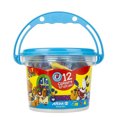 نقد و بررسی خمیربازی 12 رنگ آریا مدل 1069 توسط خریداران