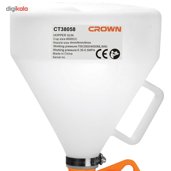 پیستوله کنیتکس پاش بادی کرون مدل CT38058 پیستوله کنیتکس پاش بادی کرون مدل CT38058