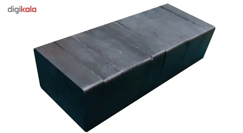 آهن ربا مدل مکعبی 10*25*40 بسته ده عددی رنگ مشکی