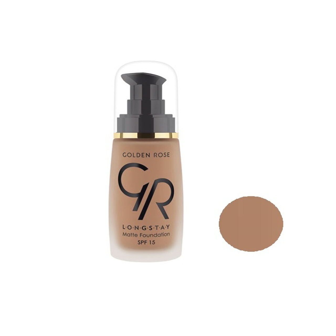 کرم پودر گلدن رز مدل matte foundation شماره 14