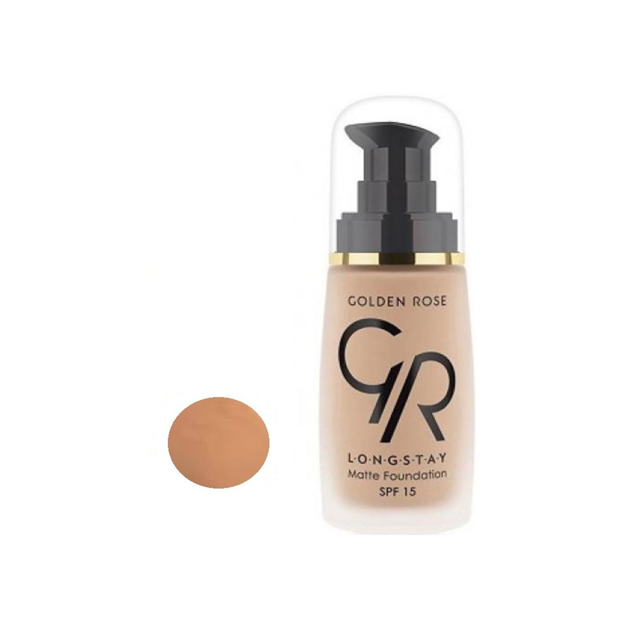 کرم پودر گلدن رز مدل matte foundation شماره 12
