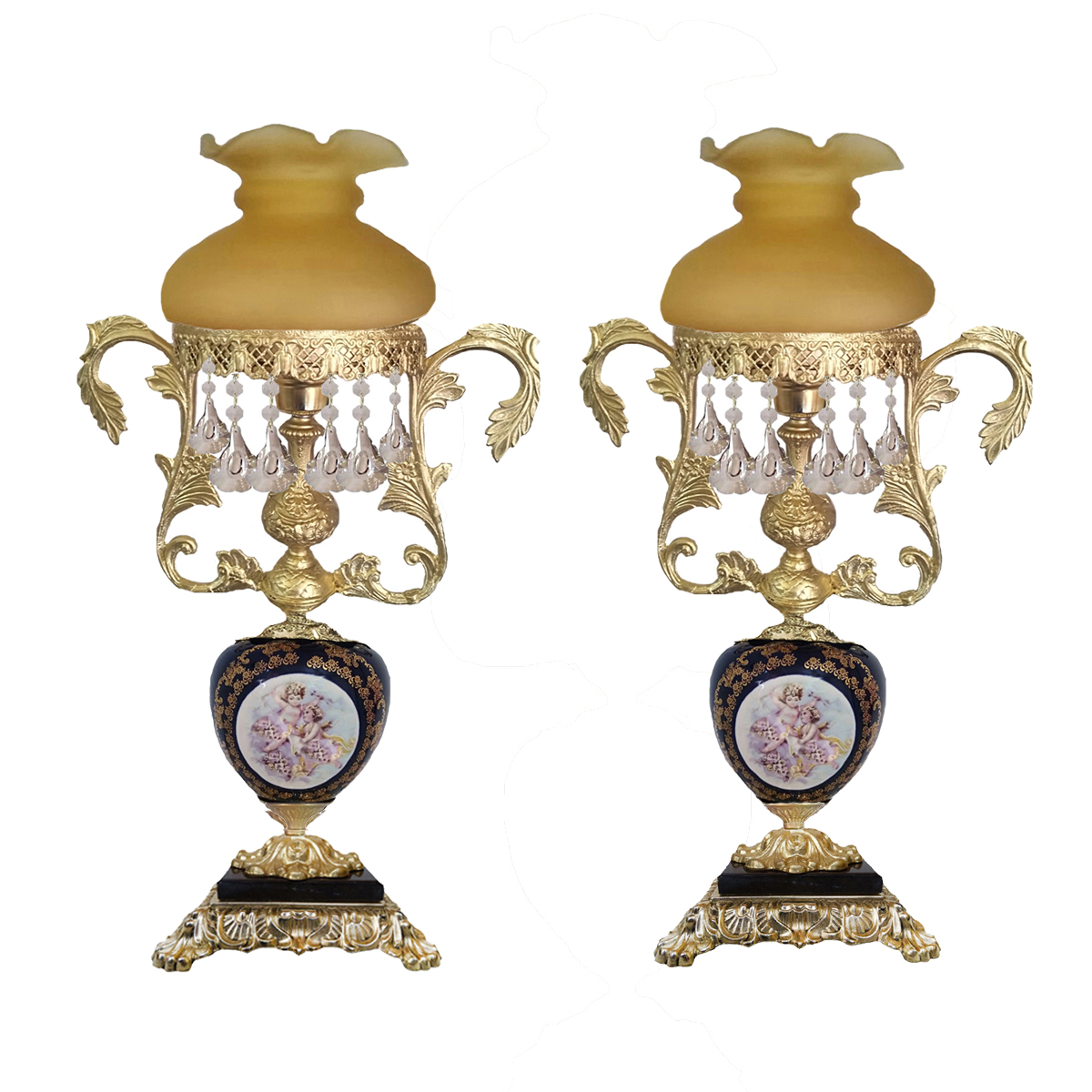 آباژور رومیزی کد pat-253 بسته دو عددی