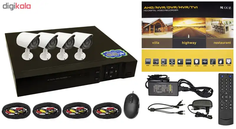 سیستم امنیتی مدل D001A