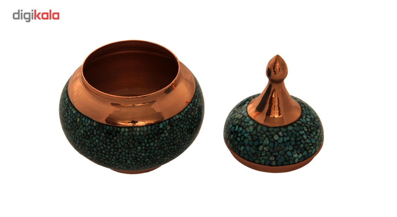 قندان فیروزه کوب چیتساز مدل dFZ15 ارتفاع 15 سانتی متر