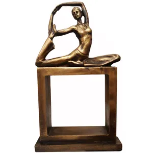 مجسمه لیلپار طرح یوگا مدل DKH-708C